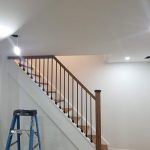 stairs-renovation-new-railling-with-wrought-iron-spindles-aurora-newmarket-richmondhill-keswick