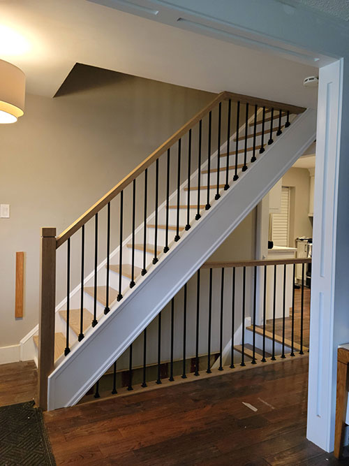 Aurora Stairs Renovation Interior Railings